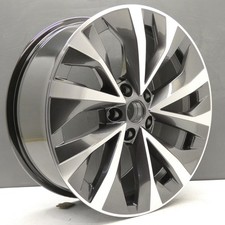 SKODA KODIAQ 18" ALLOY WHEEL RIM 7.5J ET40 DIAMOND CUT 565601025AL GENUINE X1