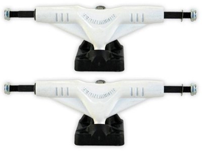 NOS Gullwing Sidewinder 9'' Skateboard Trucks WHITE