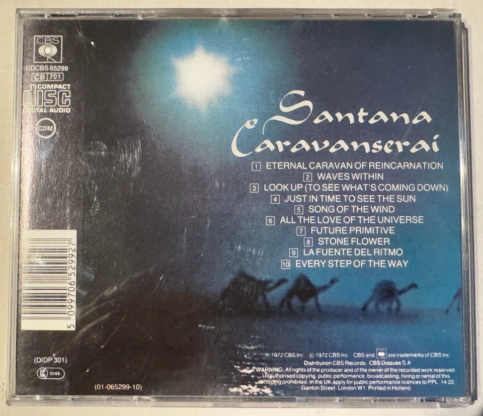 Santana - Caravanserai - CD - guter Zustand - Bild 2 von 3