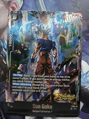 Son Goku SR Foil FS09-07 Dragon Ball Super Fusion World NM