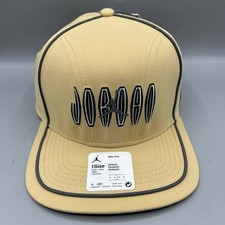 Gorra Air Jordan Hombres Amarilla Bordada Jumpman Nike Pro Snap Back Gorra Nueva
