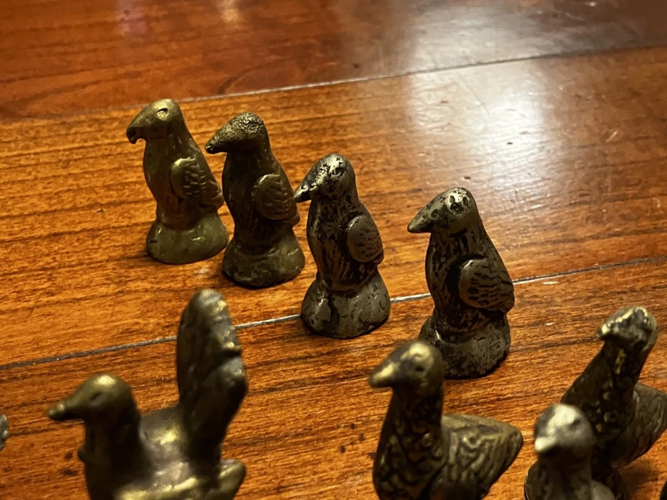 Lot d'Anciens poids à opium (Laiton ou Bronze) Tibet - Photo 4/4