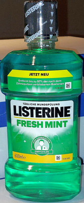 Listerine Fresh Mint, 600ml