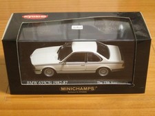  Minichamps BMW 635CSi 1/43 White Limited 2016 pcs Diecast Model Car 