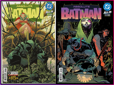 ABSOLUTE BATMAN #17-A 18-A 2026 SET 1ST POISON IVY & COURT OF OWLS ALL-IN DC NM