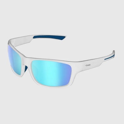 CEBE DRIFT CBS09867 Herren/Damen POLARISIERTE Sonnenbrille TRANSLUZENT/BLAU VERSPIEGELT