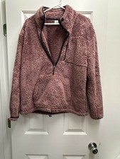 Ladies Victoria secret Pink Half Zip Fleece
