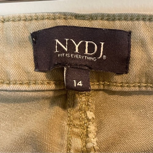 NYDJ Women's Flare Jeans in Tan - Picture 4 of 6