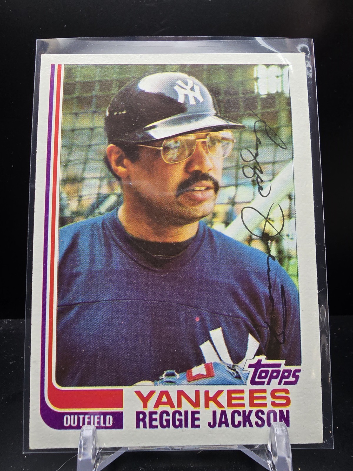 A029 - 1982 Topps #300 Reggie Jackson