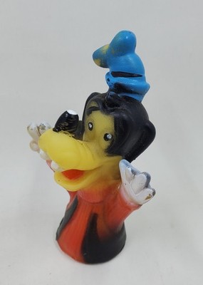 SMC1 Vintage Walt Disney Products Goofy Pencil Topper Finger Puppet