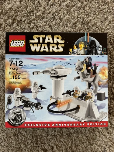 Lego 7749 Disney Star Wars Echo Base 10 year Anniversary Edition Factory Sealed