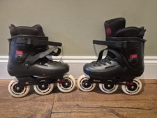 Powerslide Zoom Black 100 Inline Skates (Size 7-8 UK) 
