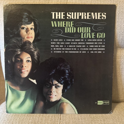 The Supremes Where Did Our Love Go Vinyl LP NM 1964 Diana Ross Motown🔥🔥 - Bild 1 von 20