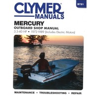 Mercury AußEnborder 3,5-40 PS (1972-1989) Workshop Manual Clymer