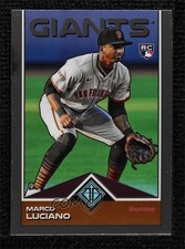 2024 Topps Transcendent Collection Icons Chrome Marco Luciano #80 7kl