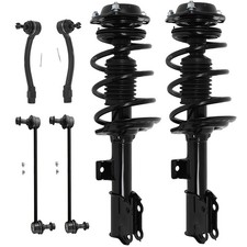 Front Complete Struts Sway Bars Outer TieRods For 2011-2016 Hyundai Elantra