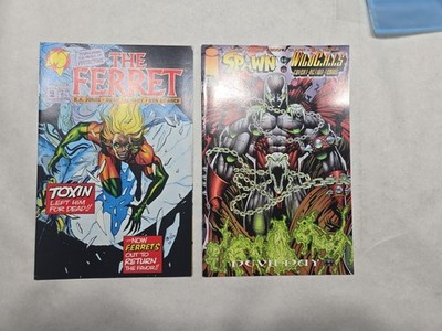 Spawn Wildcats #4 Comic Image 1996 Limited Series Last Alan Moore Ferret T14