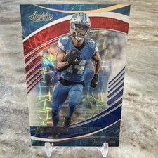 Panini 2025 Absolute Football Amon-Ra St. Brown #45 red white blue 