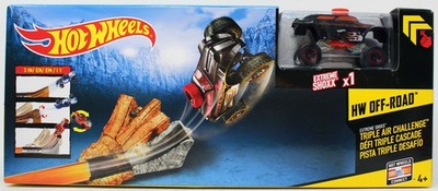 Hot Wheels - HW Off-Road - Triple Air Challenge mit Extreme Shoxx Auto