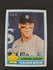 2025 Topps Heritage Aaron Judge #380 AL All-Star Outfield NY Yankees 1976 Design