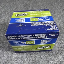 Swiffer Professional Dry Cloth Refills 33407, 10-5/8" x 8", White, 32 Sheets