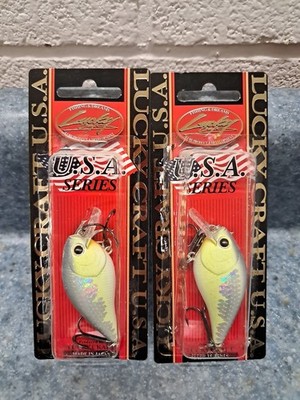 2 LUCKY CRAFT LC 1.5 Silent 1/2 oz 3-4ft 2'' 60mm Luckycraft 1.5 Like RC1.5 