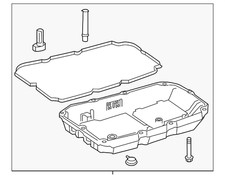 Genuine Mercedes-Benz Oil Pan 725-270-37-07