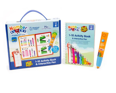 Hot Dots Zahlenblöcke 1-10 Aktivitätsbuch und interaktiver Stift