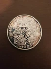 Happy Holidays Troy Ounce .999 Silver Coin 1986 Christmas