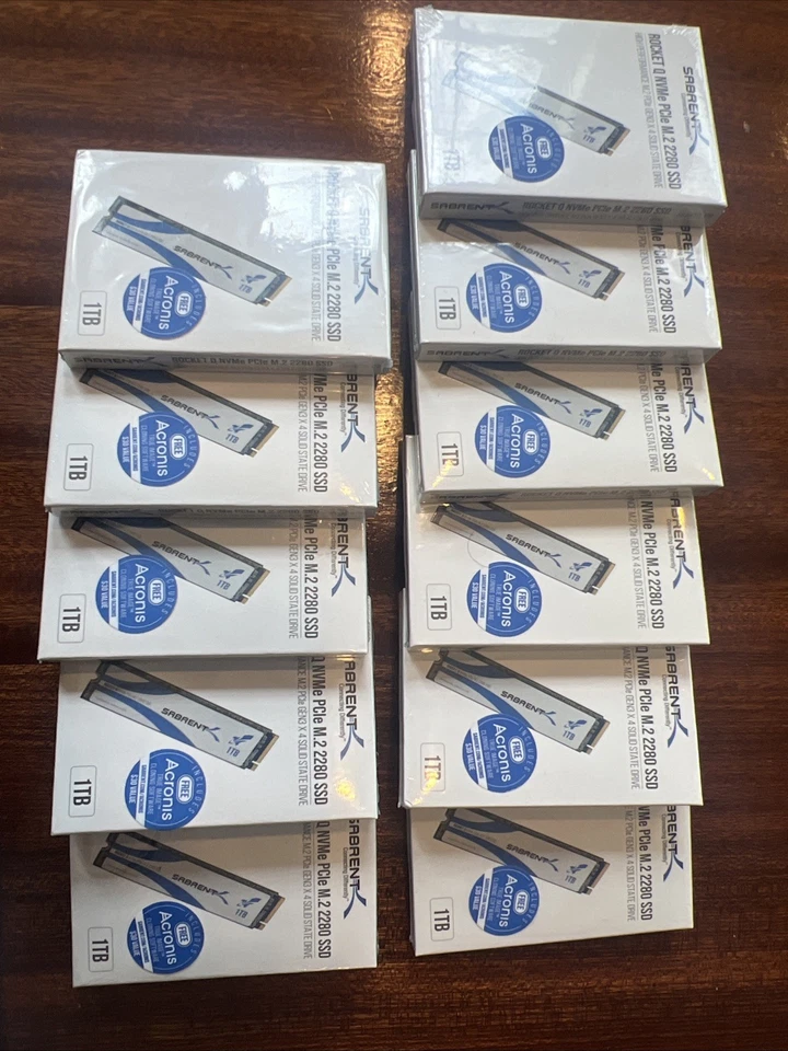 A Sabrent high-performance Gen3 x4 solid state drive. Never opened, brand new. - Image 4 of 4