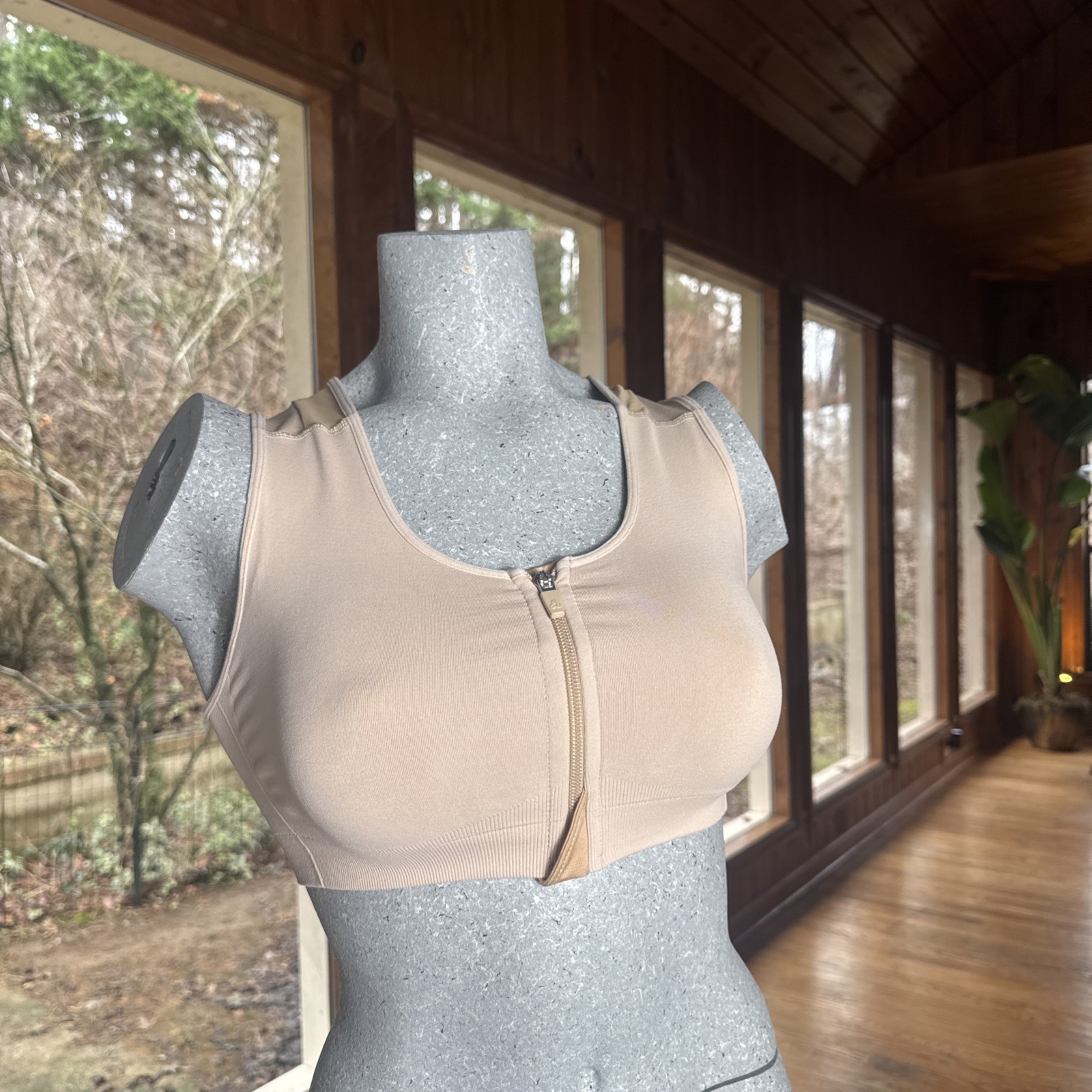 Alignmed Active Zip Front Active Support Bra Size… - image 3