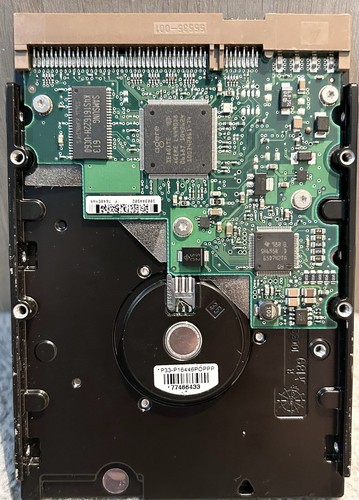 Seagate Barracuda 7200.7 ST340014A 40GB IDE Hard Disk Drive Silver (UNTESTED) - Afbeelding 3 van 4