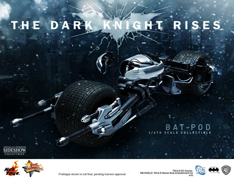 BAT-POD 1/6スケール The Bat-Pod 1:6 Scale Hot Toys BatPod The Dark Knight Rises