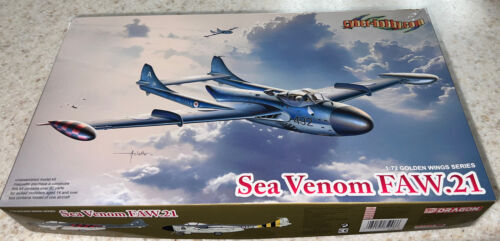 1/72 Cyber-Hobby FAW.21 Sea Venom 1/72 Golden Wings Series kit modèle - Photo 1/6