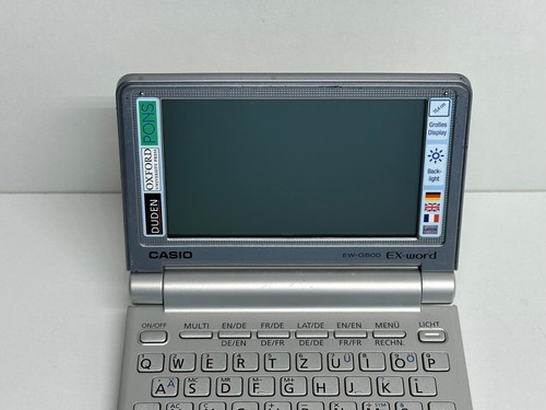 Casio EX-word EW-G500 Elektronisches Wörterbuch, DEFEKT ⚡BLITZVERSAND⚡ - Bild 5 von 14