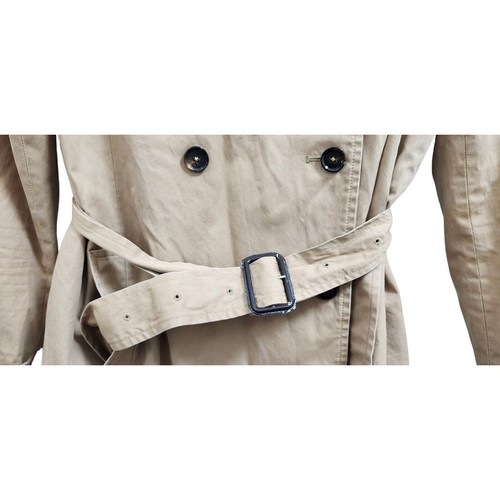 Massimo Dutti Damen Trenchcoat mit Gürtel Braun Größe M - Bild 6 von 23