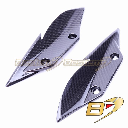 BMW S1000RR HP4 2012-2014 fibra de carbono guardabarros delantero cubierta lateral carenado panel - Imagen 1 de 4