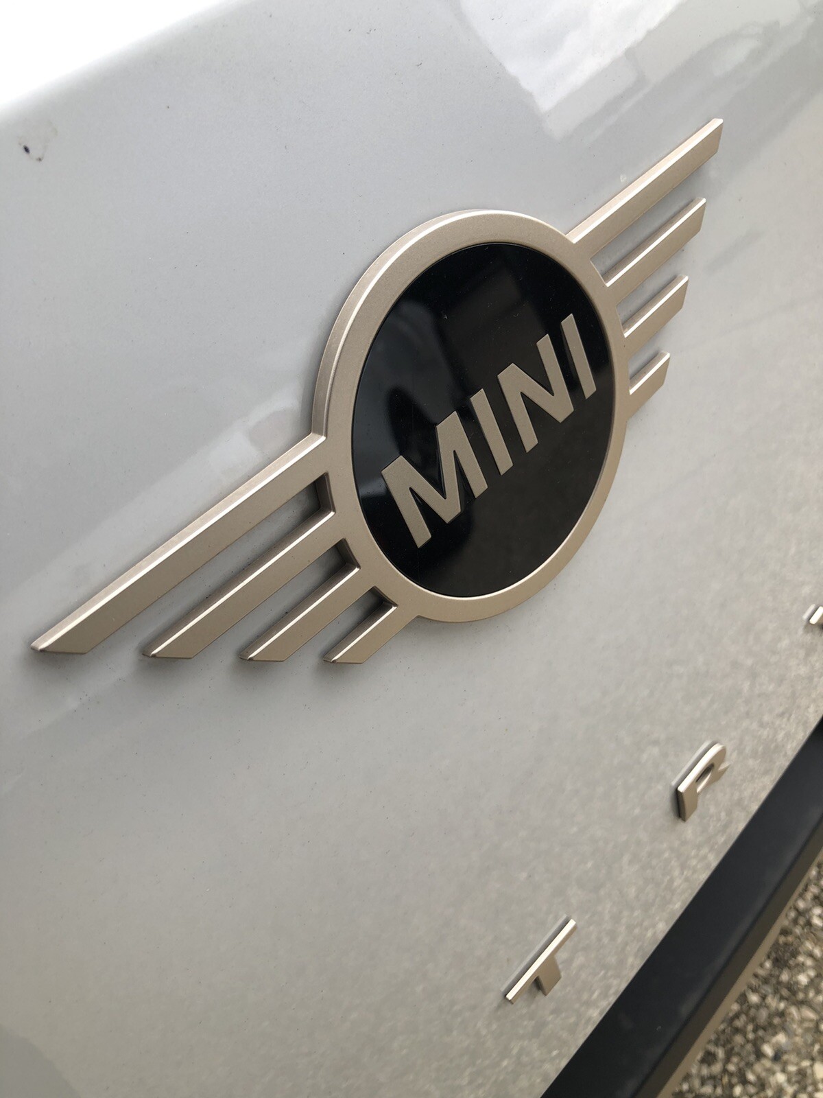 Logo Badge Aile MINI COUNTRYMAN S F60 Or Arrière 51142755618 emblème coffre