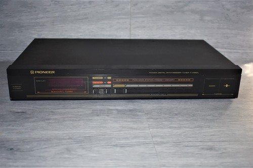Pioneer Hi-Fi Synthesizer F-X55ZL AM FM Digital Radio Tuner Retro 80s