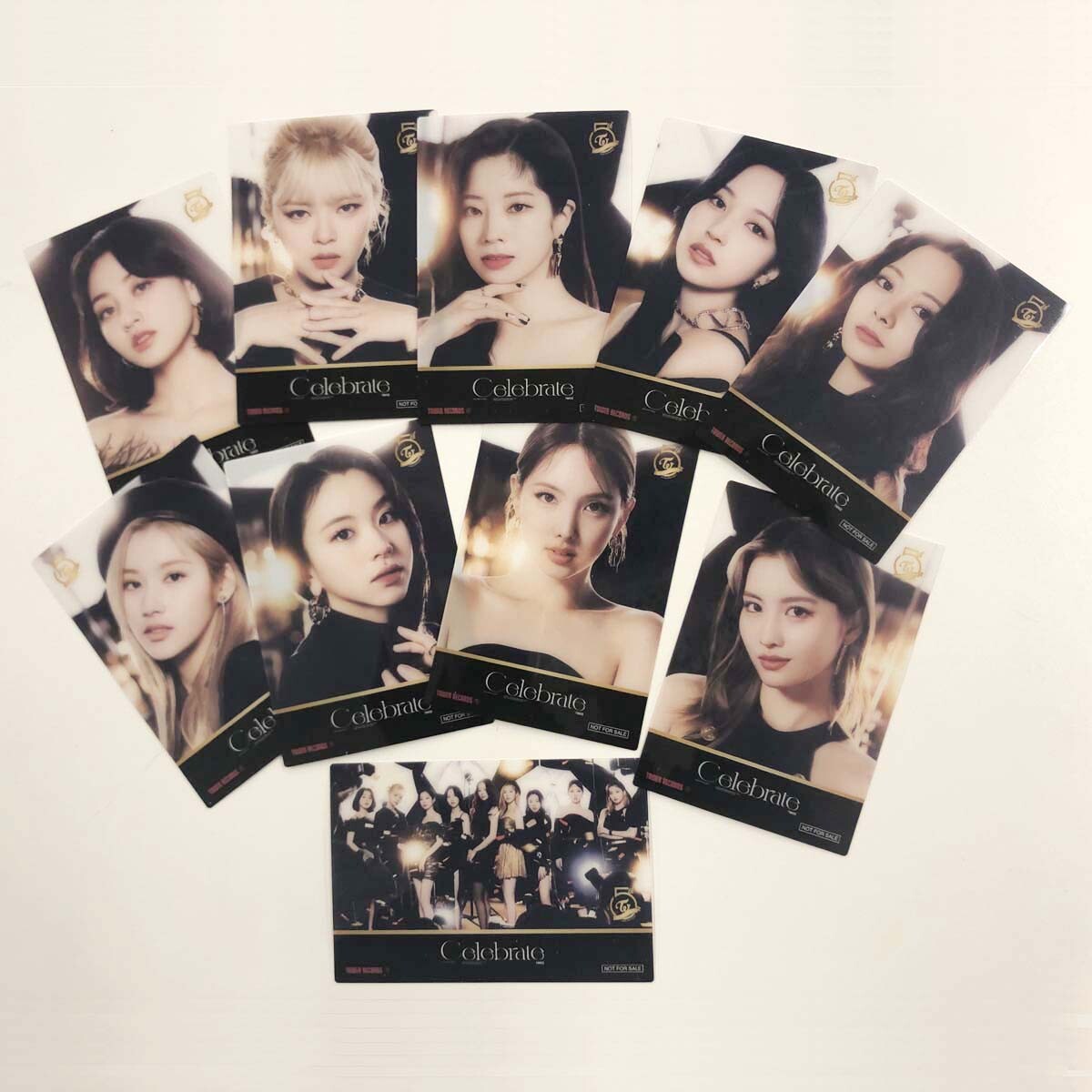 TWICE JAPAN 4th ALBUM Celebrate Tower Record Limited POB