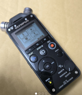 Olympus LS-14 Linear PCM Recorder High Resolution Audio Device Portable Digital
