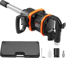 Air Impact Wrench Extended Anvil Pneumatic Impact Gun for Truck Tire Lug Nuts