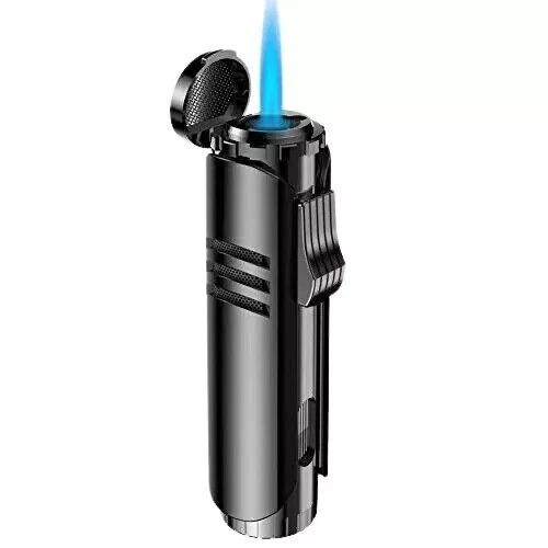 Jobon Lighter Single Jet Torch Lighter Refillable Windproof GIFT BOXED - Picture 1 of 5