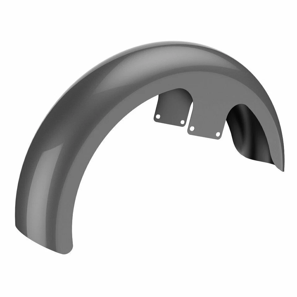 Charcoal Pearl 21" Reveal Wrapper Hugger Front Fender For 2009+ Harley Davidson - Image 4 of 4