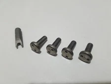 ACURA SECURITY Anti Theft luxury Auto License Plate Screws Stainless Snake bolts