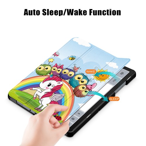 Folio Ultra Slim Leather Stand Magnetic Case Cover For Samsung Galaxy Tab A9/A9+ - Picture 71 of 122