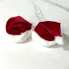 2x Bath & Body Works Red Santa Hat Lid Topper