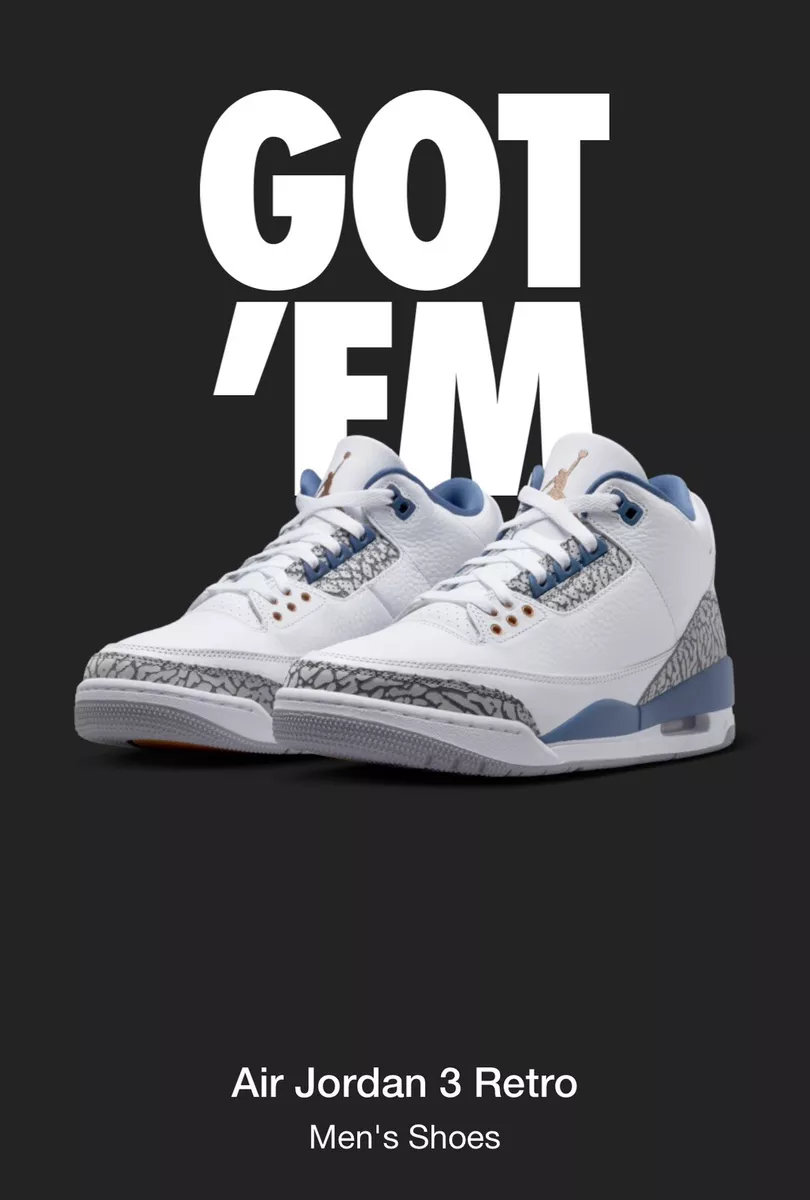 Nike Air Jordan 3 True Blue and Copper – IN HAND