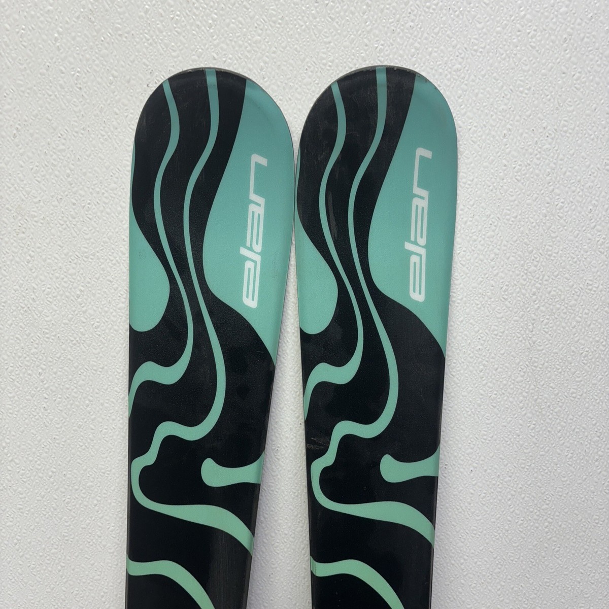 ELAN AETHXC20 LAUNCH QT BLACK / GREEN / TEAL FRONTSIDE KIDS SKIS