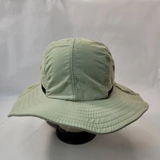 Unisex Adult Bucket Hat Wide Brim Neck Cover Fishing Outdoor Beige